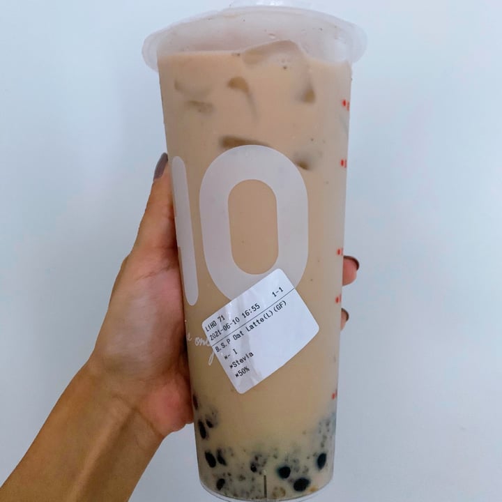 review photo of LiHO TEA @ Paya Lebar MRT Brown sugar pearl oat milk latte shared by @melogello on 10 Jul 2021 - review