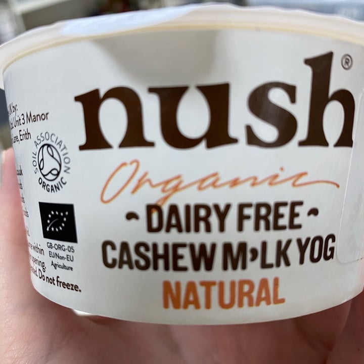 photo of Nush Cashew Milk Yog Natural shared by @beeveg on  29 Aug 2020 - review