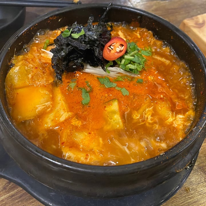 review photo of Daehwa Vegetarian Soondubu Jjigae shared by @erialc on 01 Apr 2021 - review