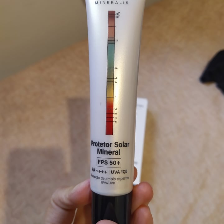 photo of Quintal Dermocosméticos Protetor Solar Mineral FPS50+ shared by @carolinacorsi on  22 Sep 2022 - review