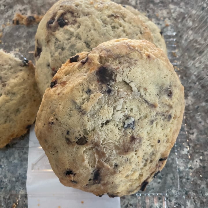 photo of Whole Foods Market Vegan Blueberry Scone shared by @aubrey4theanimals on  31 Jan 2022 - review