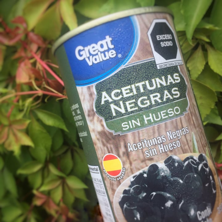 review photo of Great Value Aceitunas Negras shared by @cultovegano on 24 Jul 2021 - review