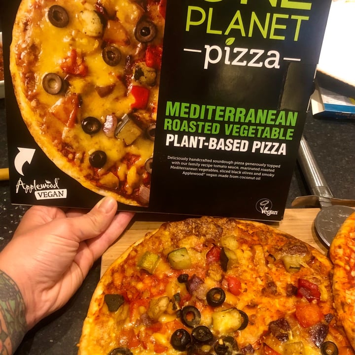 review photo of One Planet Pizza Mediterranean roasted vegetables shared by @chantelle9607 on 11 Sep 2021 - review