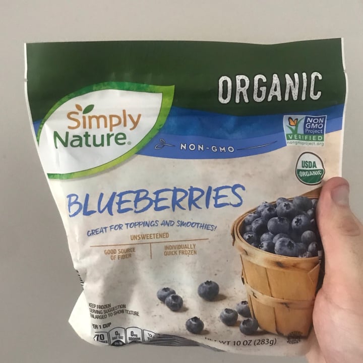photo of Simply Nature Blueberries shared by @dominionandchill on  31 Dec 2020 - review
