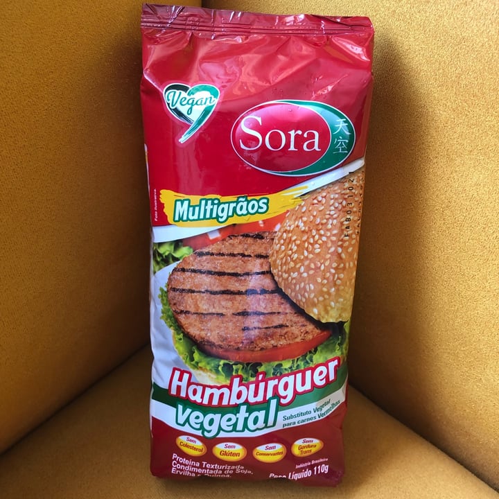 photo of Sora Hambúrguer vegetal - Sora shared by @missaeodate on  01 Feb 2022 - review