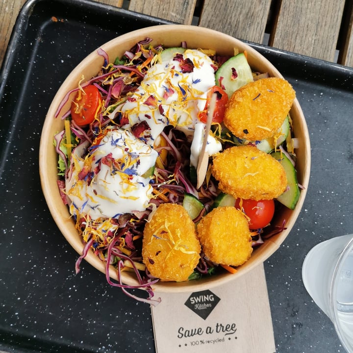 photo of Swing Kitchen Nugget Salad shared by @kros on  14 Aug 2020 - review