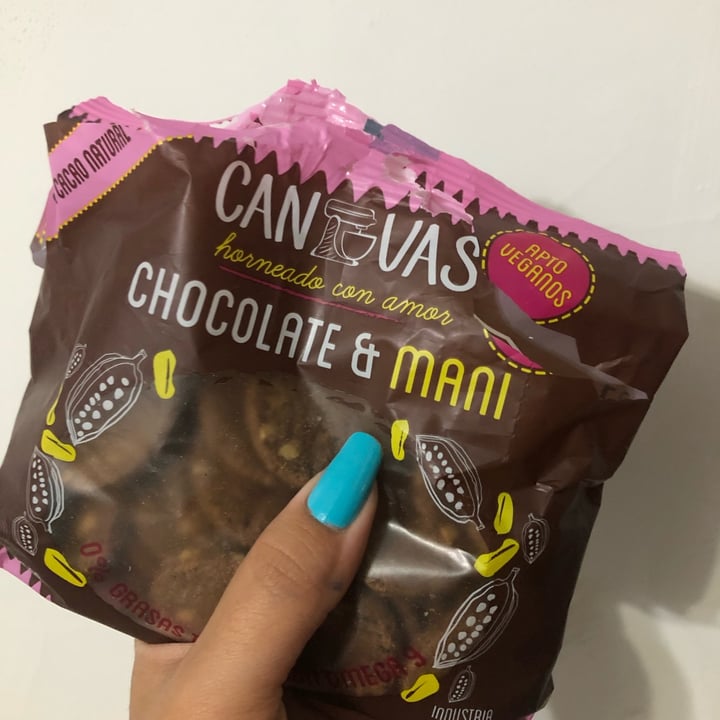 photo of Canvas Galletita de chocolate y maní shared by @jimbra on  07 Mar 2022 - review