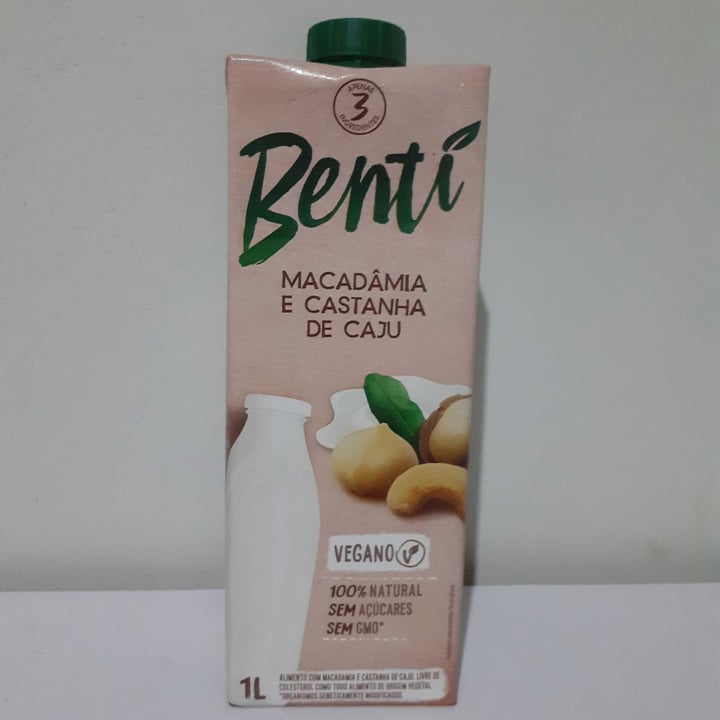 photo of Benti Foods Bentí macadâmia e castanha de caju shared by @denisealmeida on  06 Nov 2021 - review