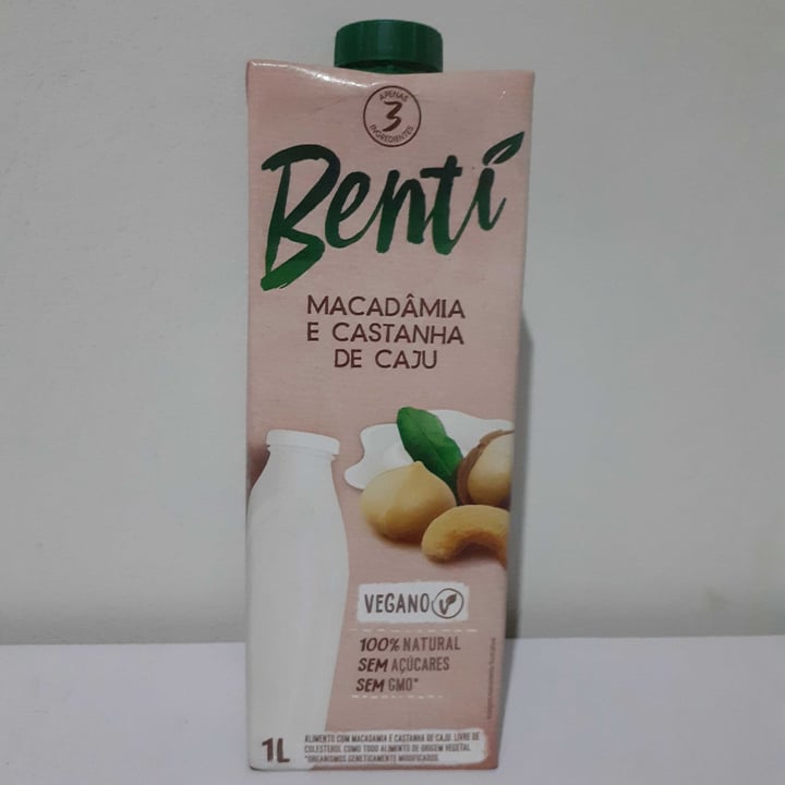 review photo of Benti Foods Bentí macadâmia e castanha de caju shared by @denisealmeida on 06 Nov 2021 - review