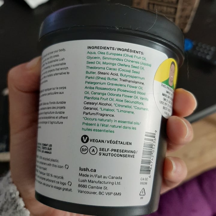 photo of LUSH Fresh Handmade Cosmetics Charity Pot shared by @liszy on  13 Jan 2021 - review