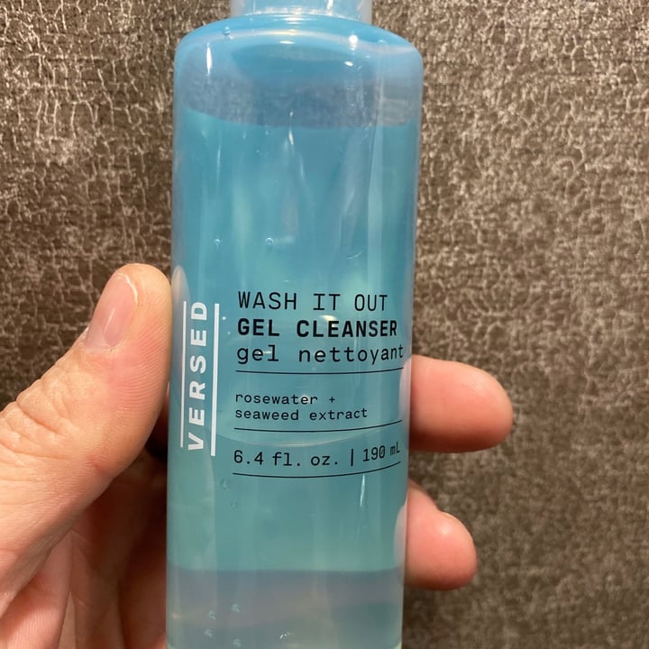 Versed Wash it out gel cleanser Review | abillion