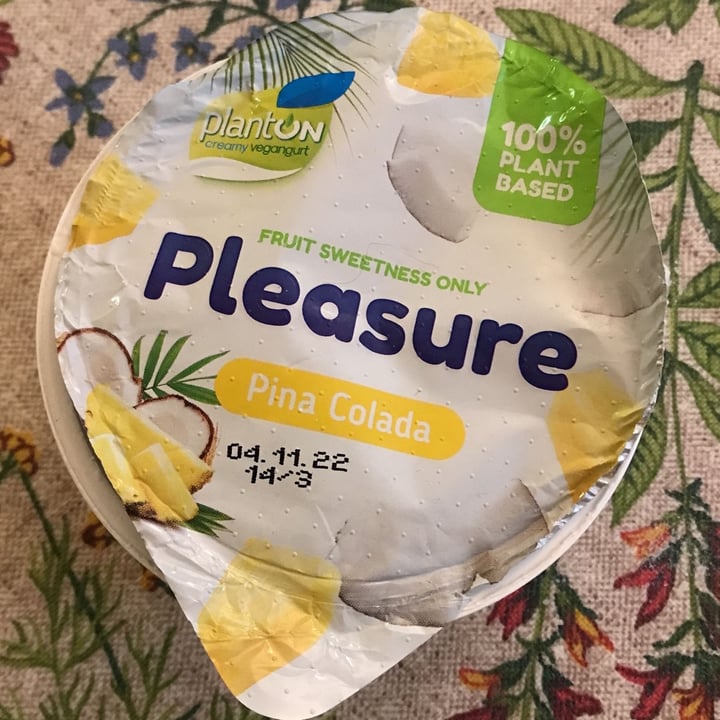 photo of Planton Pleasure - gusto piña colada shared by @francescav on  22 Oct 2022 - review