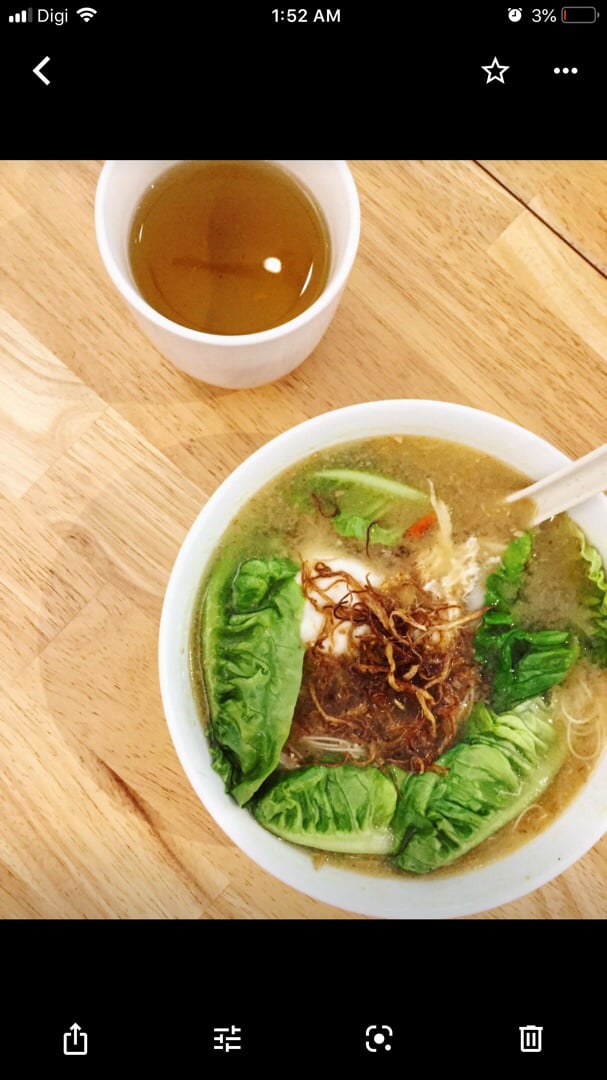 photo of Veggie D' Cafe Ginger Wine Mee Sua shared by @vvvnomnom on  12 Oct 2019 - review
