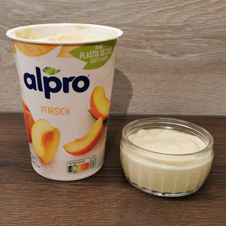 Alpro Joghurt Pfirsich Review abillion