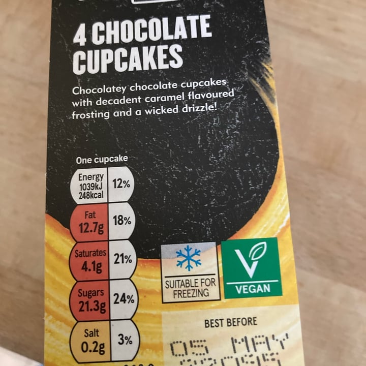 photo of Wicked Chocolate Cupcakes shared by @fmclean8 on  13 May 2022 - review