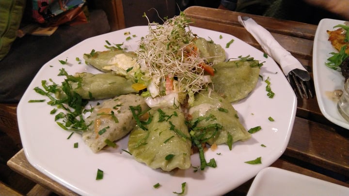 photo of Vegemiasto Spinach and tofu dumplings shared by @noageller on  05 Sep 2019 - review