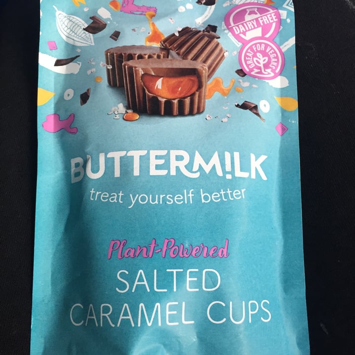 photo of Buttermilk Buttermilk Salted Caramel Cups shared by @naomivegan on  06 Sep 2021 - review