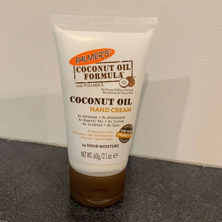 review photo of Palmer's Coconut hand cream shared by @georgeshayek on 30 Sep 2021 - review