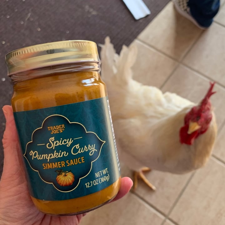 photo of Trader Joe's Spicy Pumpkin Curry Simmer Sauce shared by @allhess on  22 Feb 2021 - review