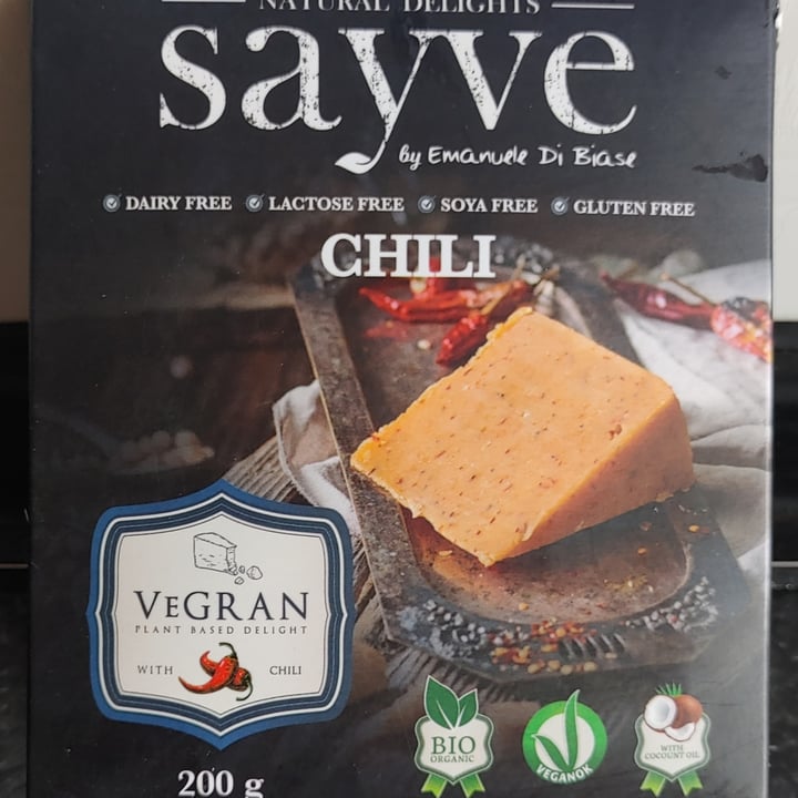 photo of Sayve Vegran, Formaggio Al Peperoncino shared by @luavilchez on  01 Jan 2021 - review