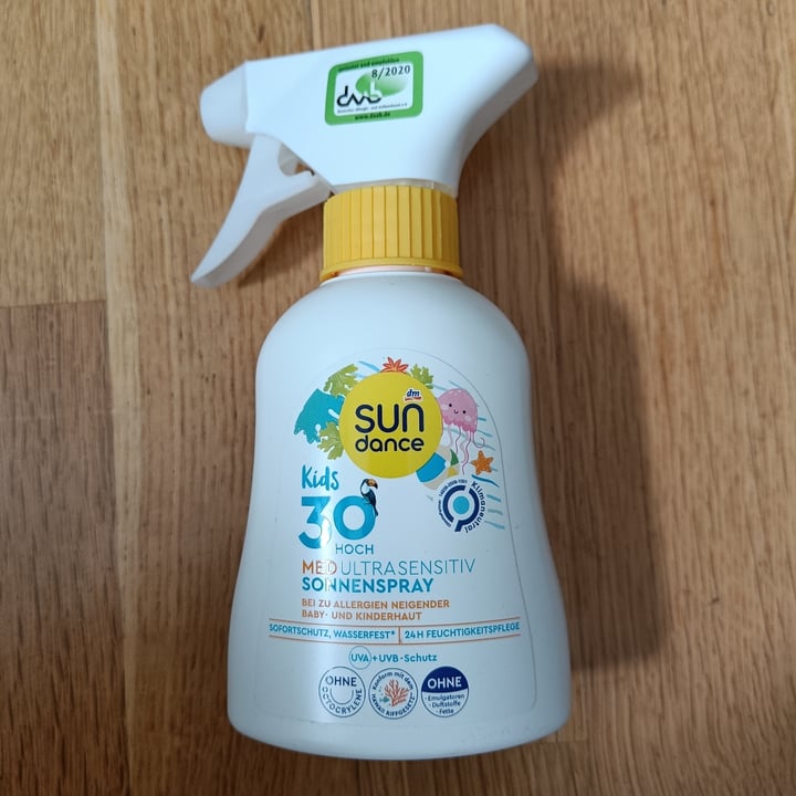 review photo of Sun Dance Kids Med Ultrasensitive Sonnenspray LSF 30 shared by @mimosatimida on 19 Jun 2022 - review