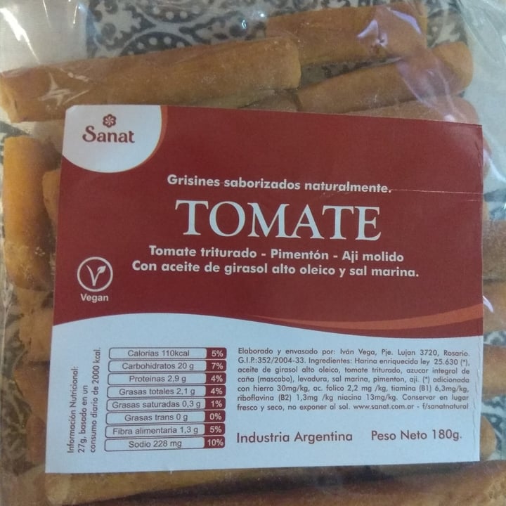 photo of Sanat Grisines de tomate shared by @maxpowerr on  02 Aug 2021 - review