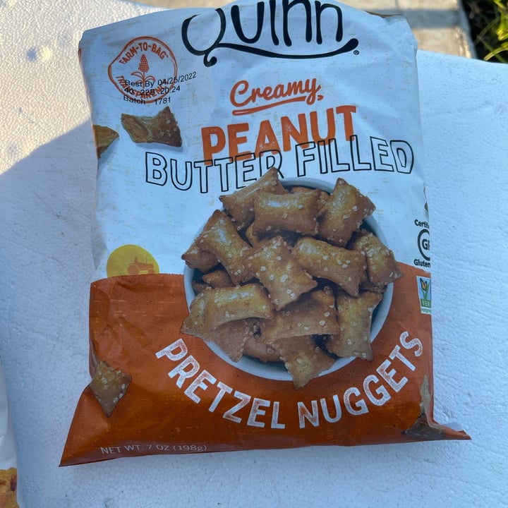 photo of Quinn Snacks Creamy peanut butter filled pretzels shared by @gatorash on  04 Sep 2021 - review