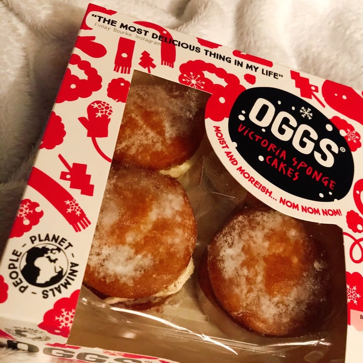 photo of OGGS Victoria Sponge Cakes shared by @adarlingvegan on  24 Mar 2021 - review