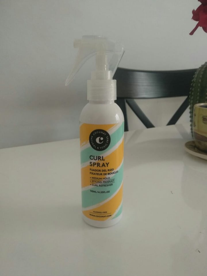 photo of Cocunat Curl Spray, Fijador Del Rizo shared by @cebollola on  19 Apr 2020 - review