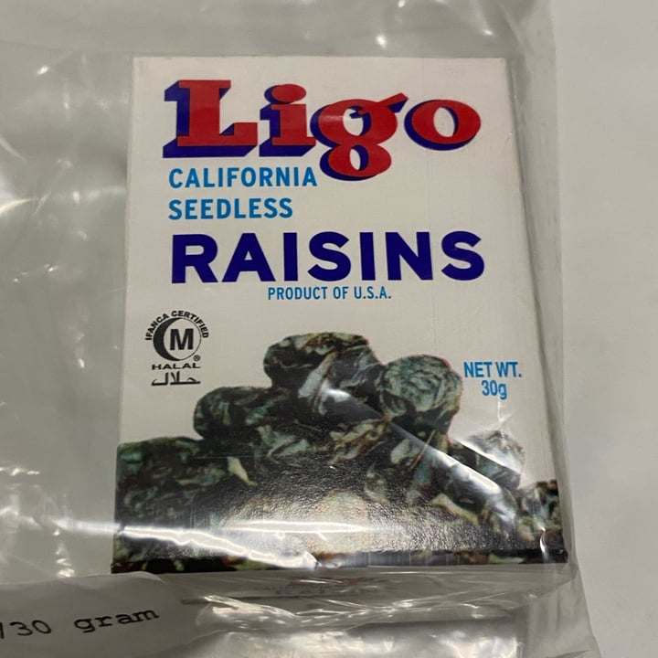 photo of LIGO Raisins shared by @mycat on  20 Oct 2021 - review