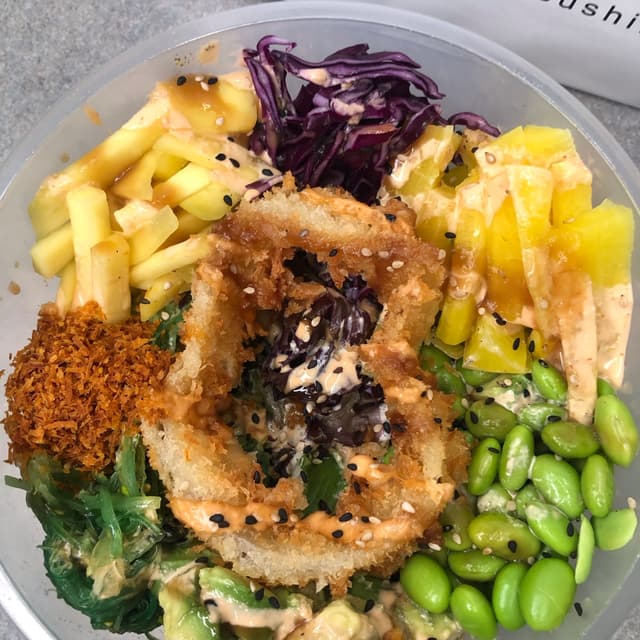 Photo of the dish “Vegan Deluxe Poke Bowl”