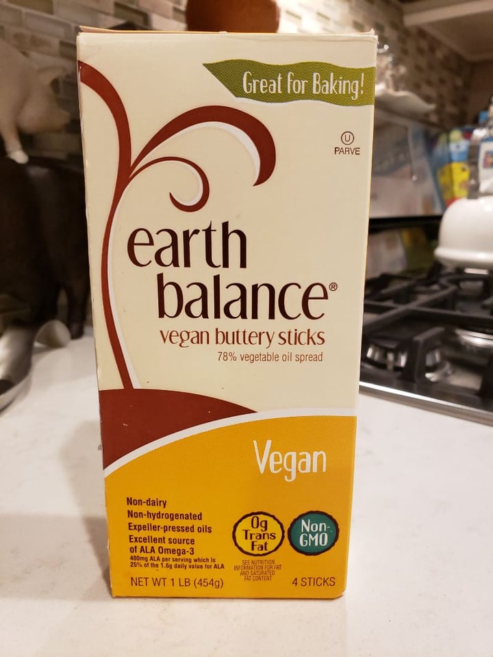 photo of Earth Balance Vegan Buttery Sticks shared by @sandralhmb on  17 Aug 2019 - review