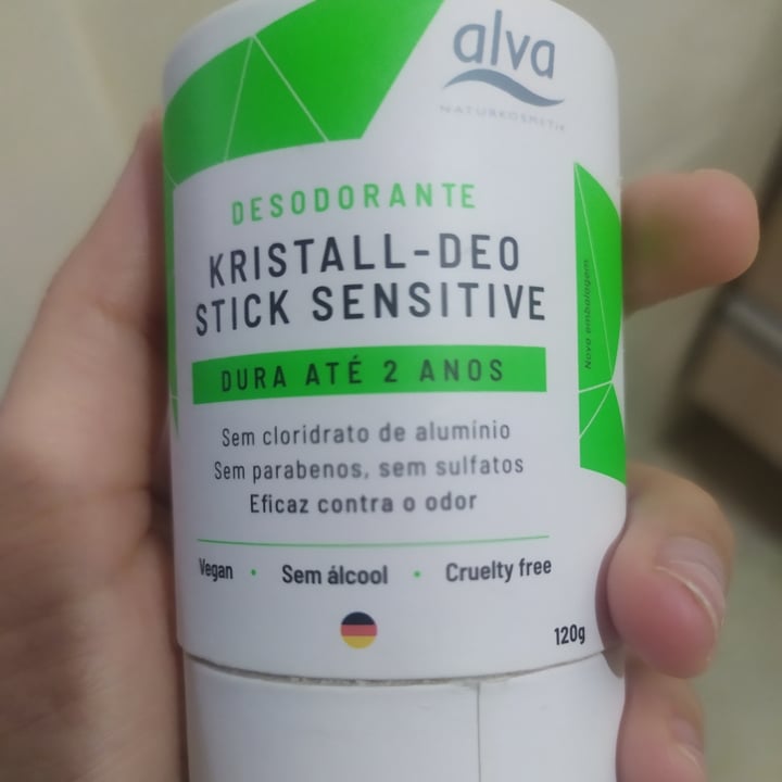 photo of Alva Desodorante Kristall-Deo stick sensitive shared by @joyceforesto on  16 Apr 2022 - review