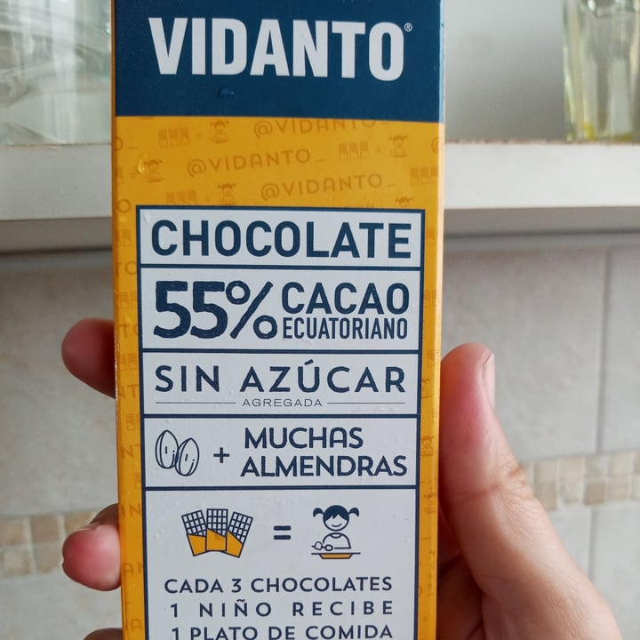 photo of Vidanto Chocolate Sin Azucar shared by @ursula on  17 Jan 2021 - review