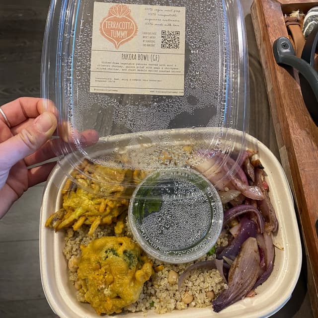 Photo of the dish “pakora bowl”