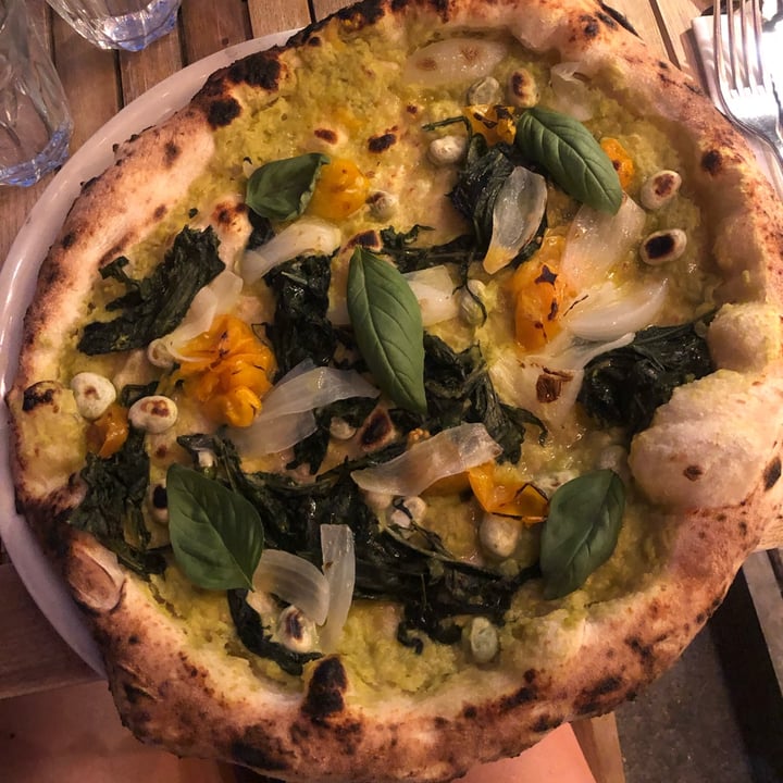 photo of MARGHE - Via Cadore Pizza vegan del Mese shared by @greenonthebeam on  13 Jul 2022 - review
