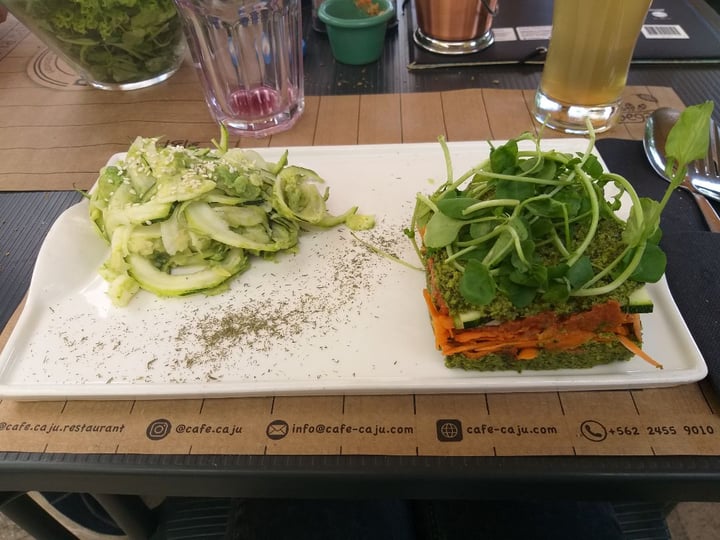 photo of Café Cajú - Bakery & Restaurant - 100% Plant Based - Vegan Dúo Italia Crudi shared by @valeska on  16 Dec 2019 - review