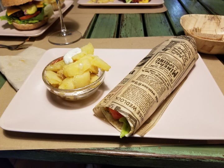 photo of La Libélula Vegan Café Burrito de seitan shared by @gema on  06 Sep 2019 - review