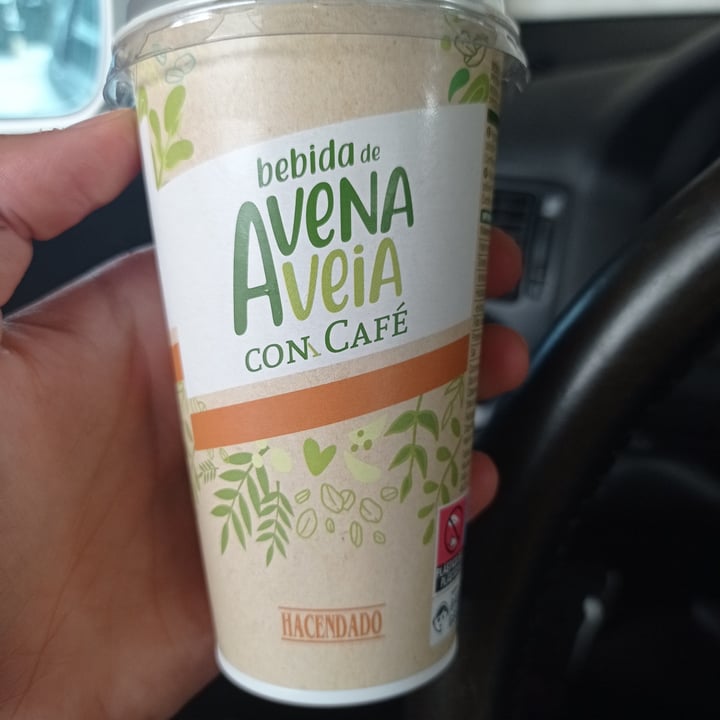 photo of Hacendado Bebida de avena con cafe shared by @andreaseaia on  24 Aug 2022 - review