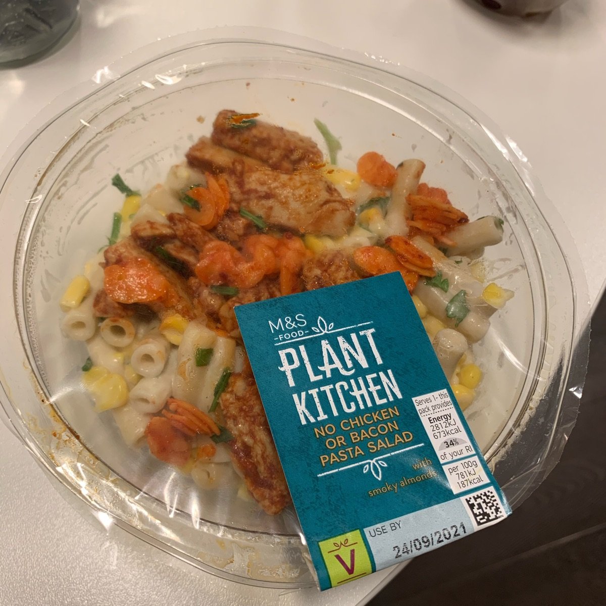 Plant Kitchen (M&S) No Chicken or Bacon Pasta Salad Reviews abillion