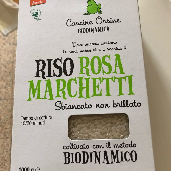 photo of Cascine orsine biodinamica Riso rosa Marchetti integrale shared by @g3r4b5 on  02 Apr 2022 - review