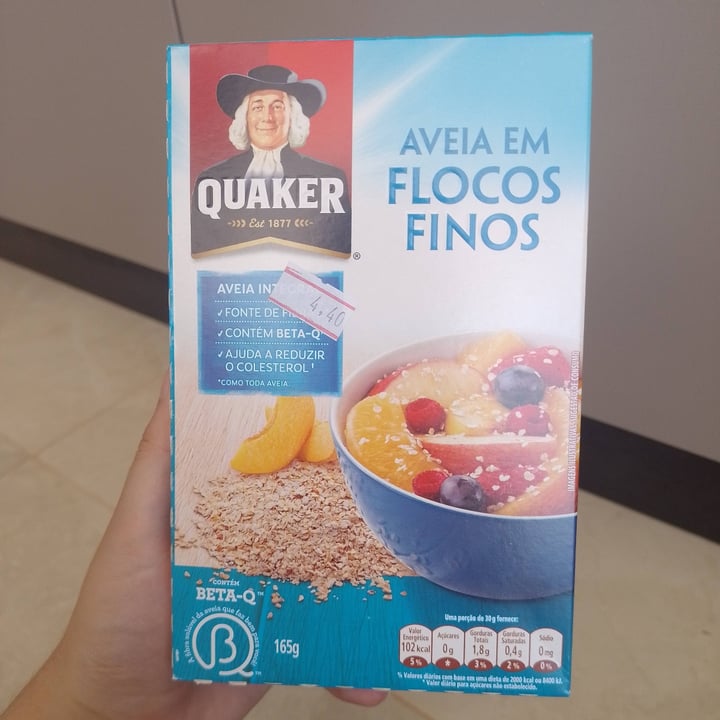 photo of Quaker Aveia em Flocos Finos shared by @kattsu on  22 Nov 2021 - review