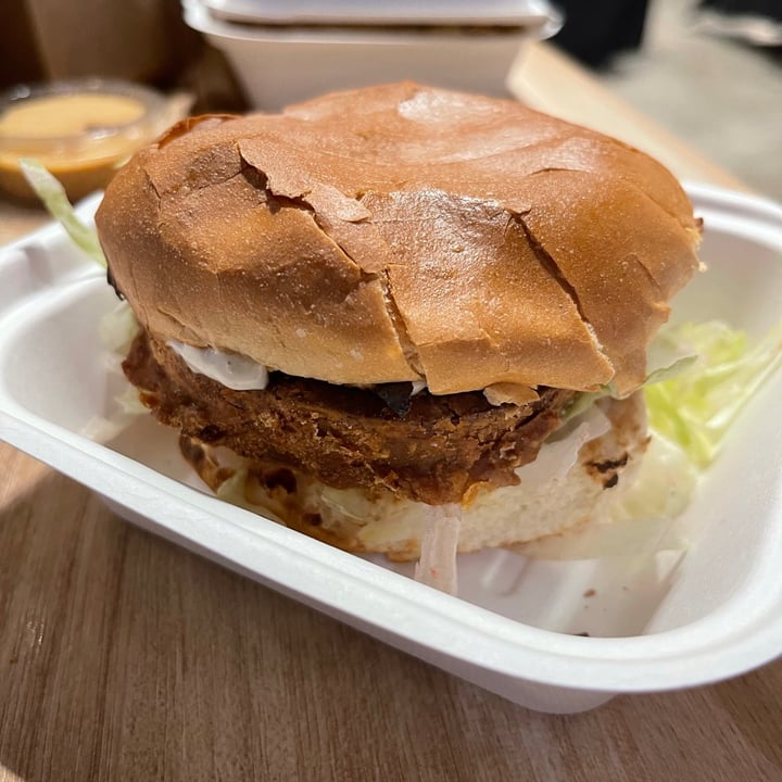 photo of The Very Good Butchers Clucken' Eh Burger shared by @goodkarmavegan on  14 Aug 2021 - review