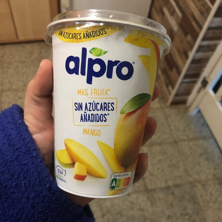 photo of Alpro Mango Yogurt (No Added Sugars) shared by @pau23m on  05 Feb 2022 - review
