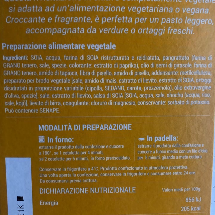 photo of Verde Amore Cotoletta shared by @giuliettaveg on  16 Jun 2021 - review