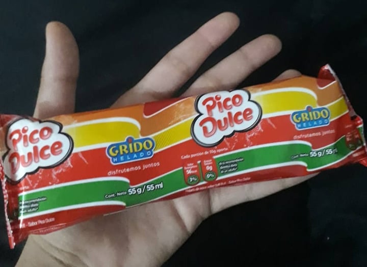 review photo of Grido Helado Helado de Agua Pico Dulce shared by @manuchicago on 21 Aug 2020 - review