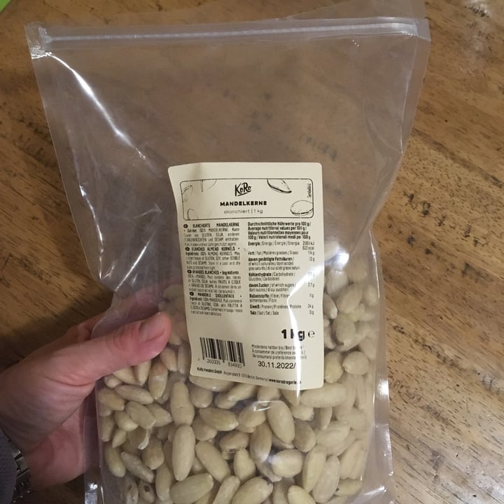 photo of Koro Mandorle pelate shared by @mariabosisio on  14 Apr 2022 - review