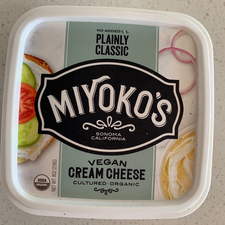 photo of Miyoko's Creamery Organic Cultured Vegan Cream Cheese Classic Plain shared by @racheliholstein on  17 Jul 2020 - review