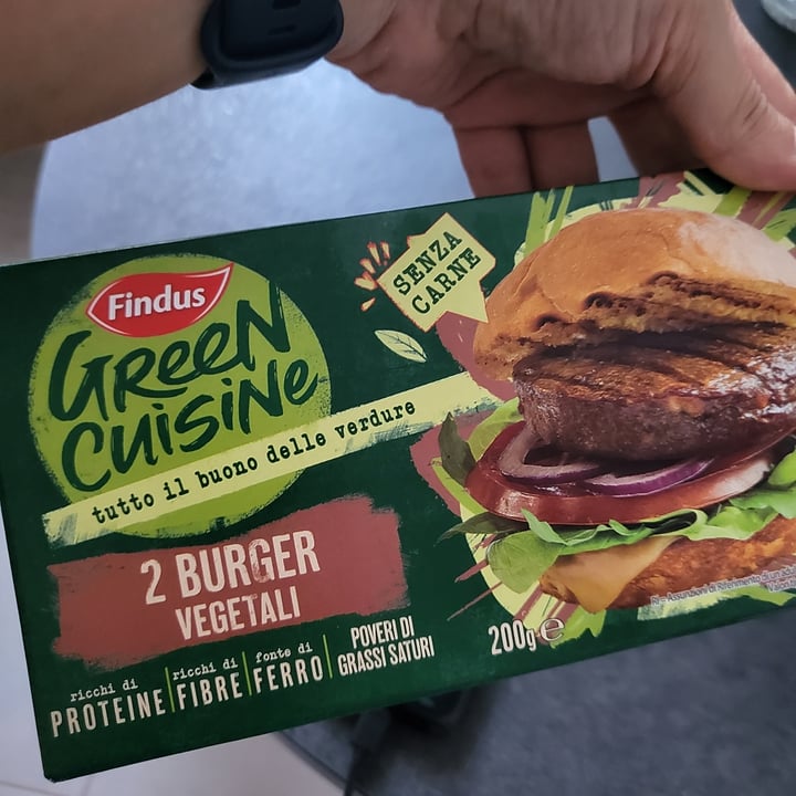 photo of Findus Green cuisine burger vegetali shared by @silvia33 on  19 Jun 2022 - review