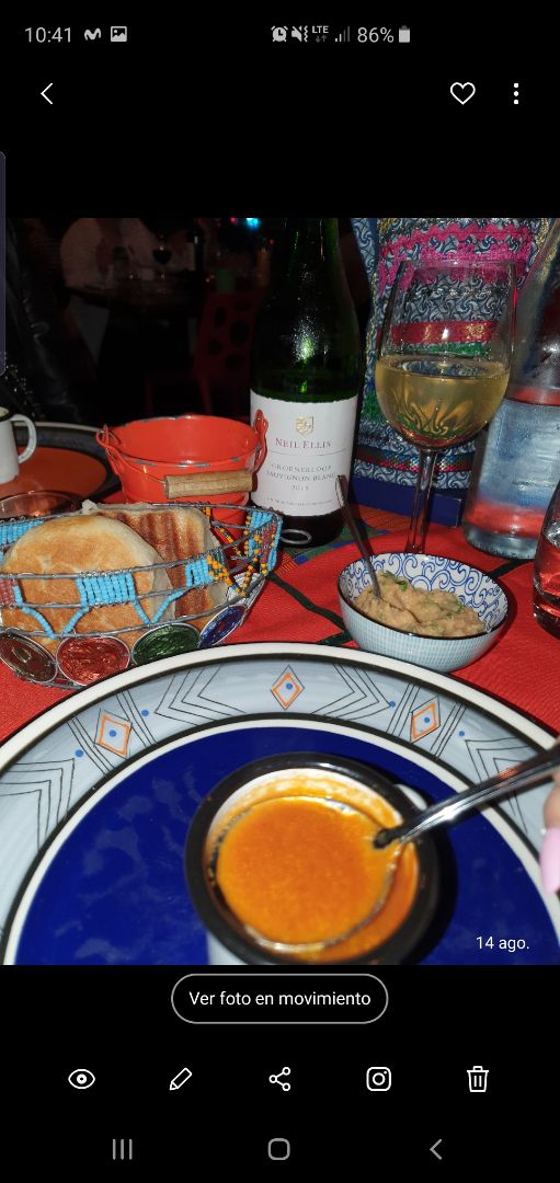 photo of GOLD Restaurant Sopa de Tomate shared by @sofia99fernandez on  24 Aug 2019 - review